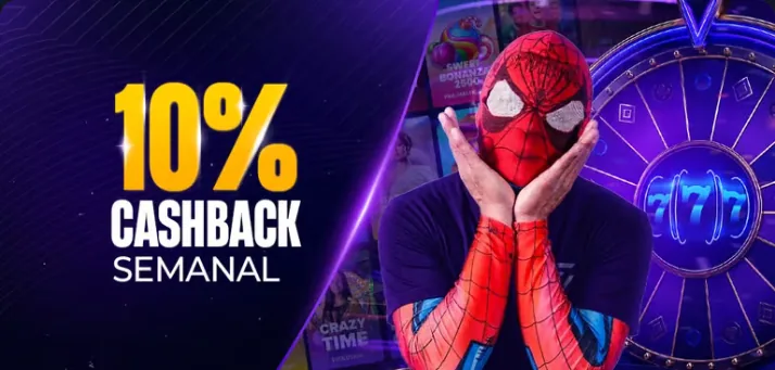 Banner del cashback semanal del 10%